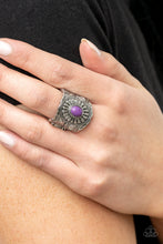 Load image into Gallery viewer, Exquisitely Ornamental - Purple - Paparazzi Accessories