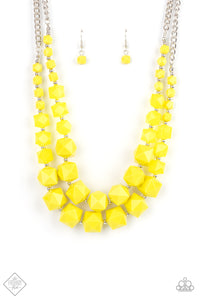 Summer Excursion - Yellow - Paparazzi Accessories