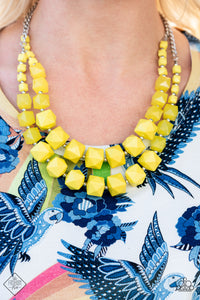 Summer Excursion - Yellow - Paparazzi Accessories