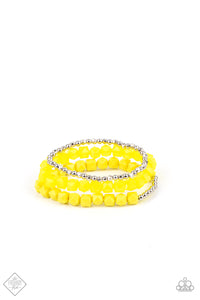 Vacay Vagabond - Yellow - Paparazzi Accessories