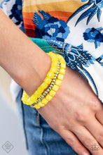 Load image into Gallery viewer, Vacay Vagabond - Yellow - Paparazzi Accessories