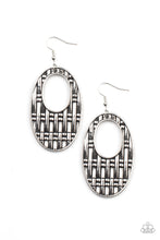 Load image into Gallery viewer, Engraved Edge - Silver - Paparazzi Accessories