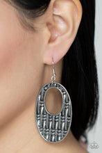 Load image into Gallery viewer, Engraved Edge - Silver - Paparazzi Accessories