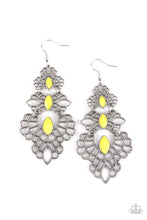Load image into Gallery viewer, Flamboyant Frills - Yellow - Paparazzi Accessories