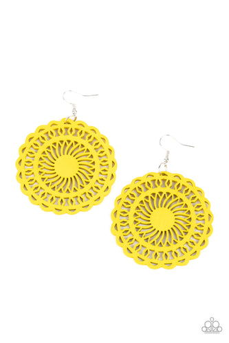 Island Sun - Yellow - Paparazzi Accessories