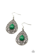 Load image into Gallery viewer, Fanciful Droplets - Green - Paparazzi Accessories