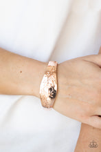 Load image into Gallery viewer, Fond of Florals - Rose Gold - Paparazzi Accessories