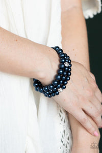 Here Comes The Heiress - Blue - Paparazzi Accessories