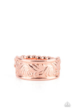 Load image into Gallery viewer, Billowy Bands - Copper - Paparazzi Accessories