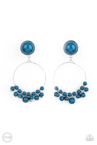 Cabaret Charm - Blue - Paparazzi Accessories