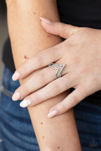 Load image into Gallery viewer, Adventurously Angled - Silver - Paparazzi Accessories