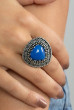 Load image into Gallery viewer, Genuinely Gemstone - Blue - Paparazzi Accessories