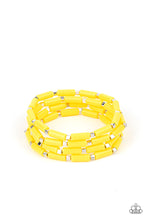 Load image into Gallery viewer, Radiantly Retro - Yellow - Paparazzi Accessories