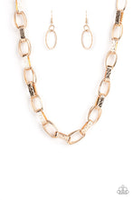 Load image into Gallery viewer, Motley In Motion - Gold - Paparazzi Accessories