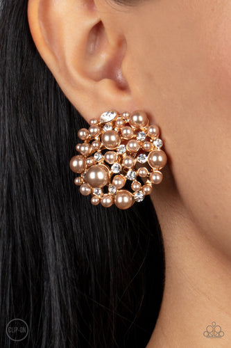 Head To Toe Twinkle - Brown - Paparazzi Accessories
