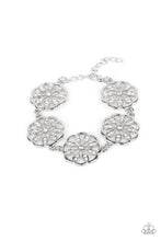 Load image into Gallery viewer, Blooming Bling - White - Paparazzi Accessories