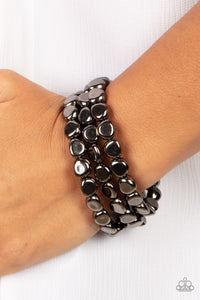 HAUTE Stone - Black - Paparazzi Accessories