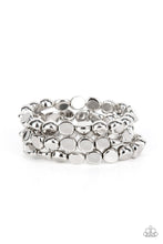 Load image into Gallery viewer, HAUTE Stone - Silver - Paparazzi Accessories