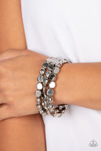 Load image into Gallery viewer, HAUTE Stone - Silver - Paparazzi Accessories