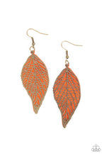 Load image into Gallery viewer, Leafy Luxury - Orange - Paparazzi Accessories