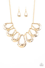 Load image into Gallery viewer, Teardrop Envy - Gold - Paparazzi Accessories