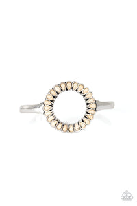 Divinely Desert - White - Paparazzi Accessories