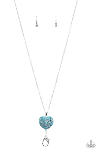 Love Is All Around - Blue - Paparazzi Accessories