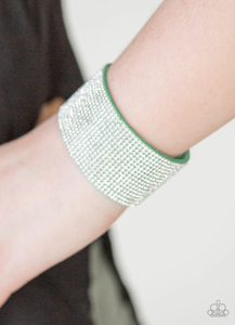 Roll With The Punches - Green - Paparazzi Accessories