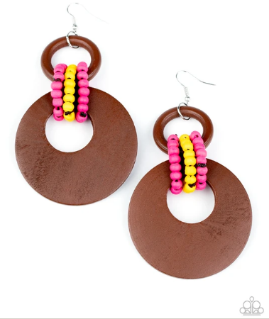 Beach Day Drama - Multi - Paparazzi Accessories