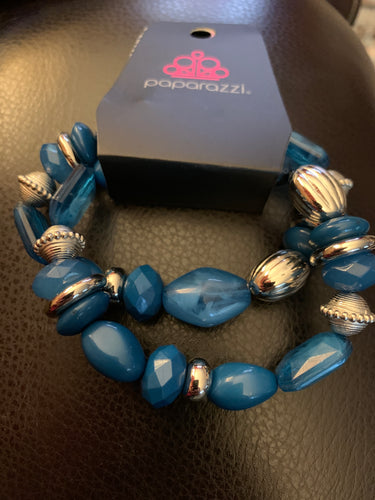 Beach Brunch - Blue - Paparazzi Accessories