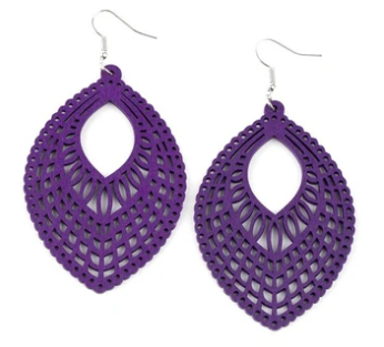 One Beach At A Time - Purple - Paparazzi Accessories